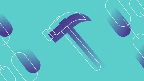teal link building icon