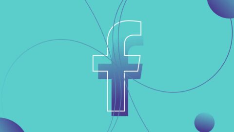 teal facebook icon