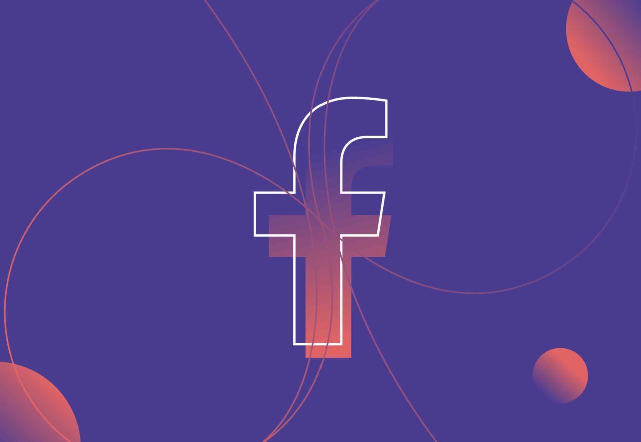 purple Facebook icon