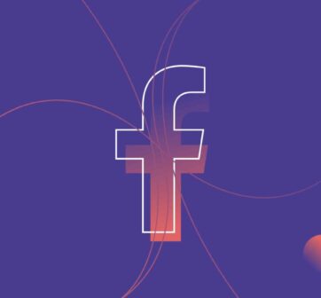 purple Facebook icon