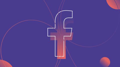 purple Facebook icon