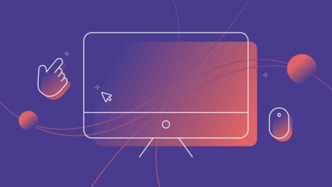 purple desktop icon