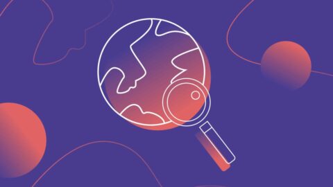 purple globe icon