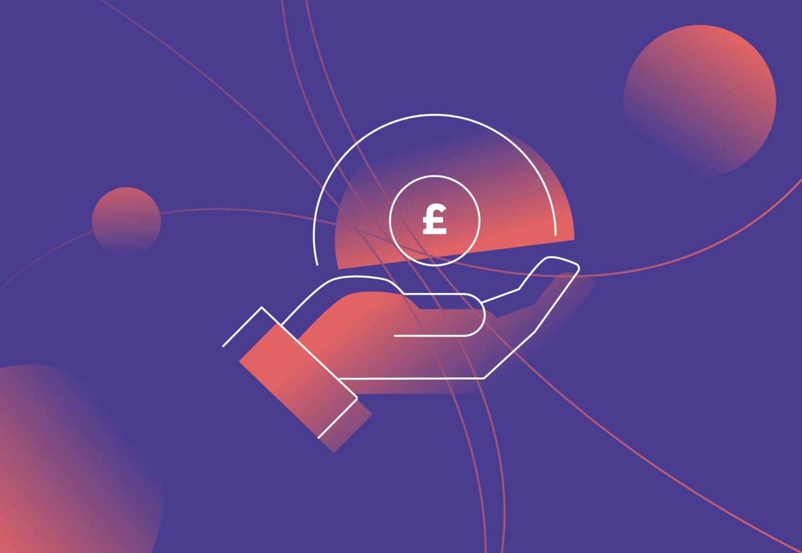 purple cost and budgeting icon