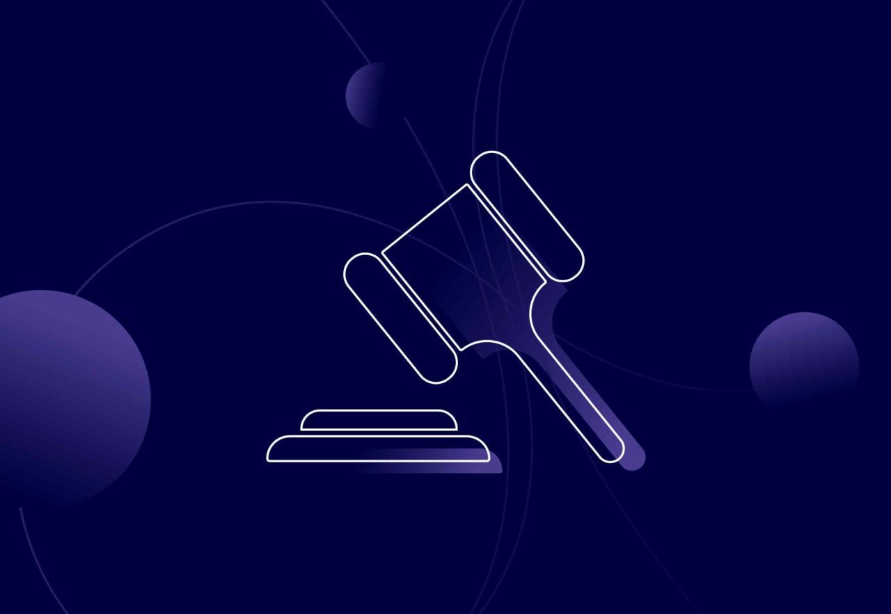 navy auction hammer icon