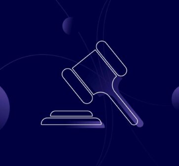 navy auction hammer icon