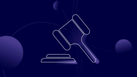 navy auction hammer icon