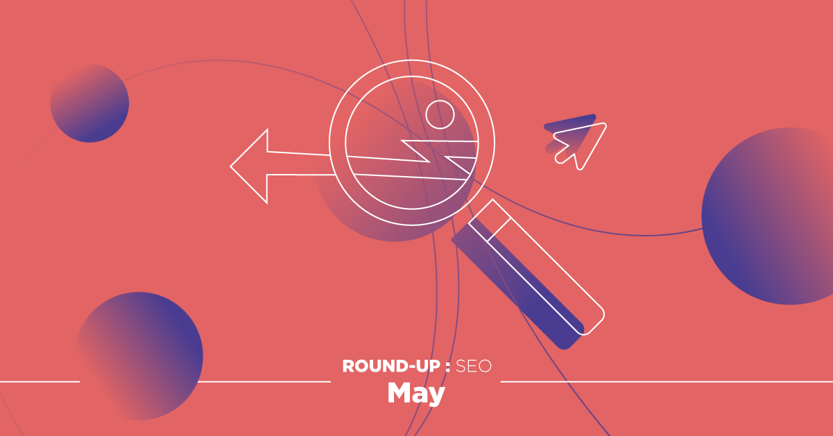 May SEO Round-Up banner