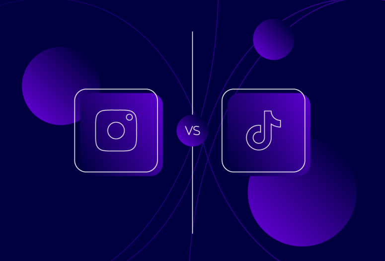 Blog 2 instagram logo vs tiktok logo