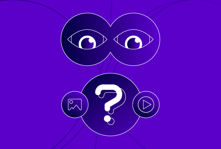 Blog 2 illustration of eyes looking at assets of a business