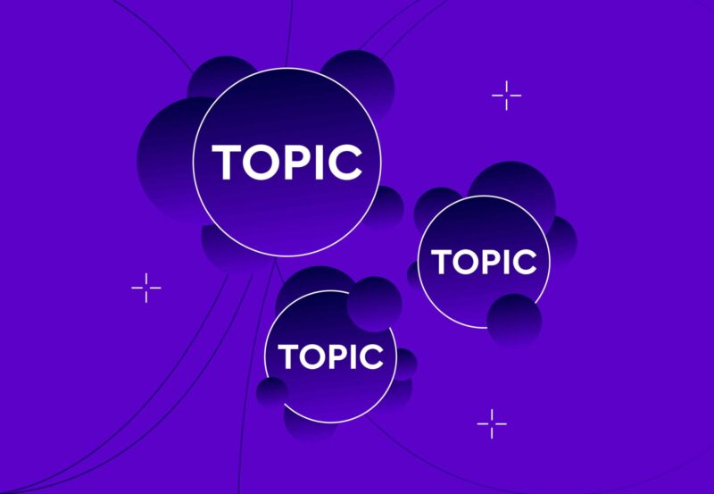 Topic clusters 3 groups