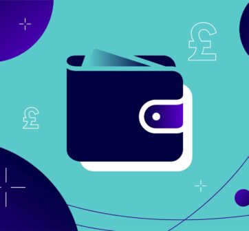 wallet surrounded by pound signs