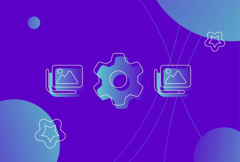 pr image icons surrounded by stars