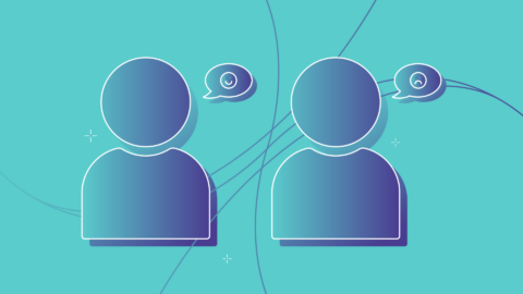 Customers with positive and negative reviews