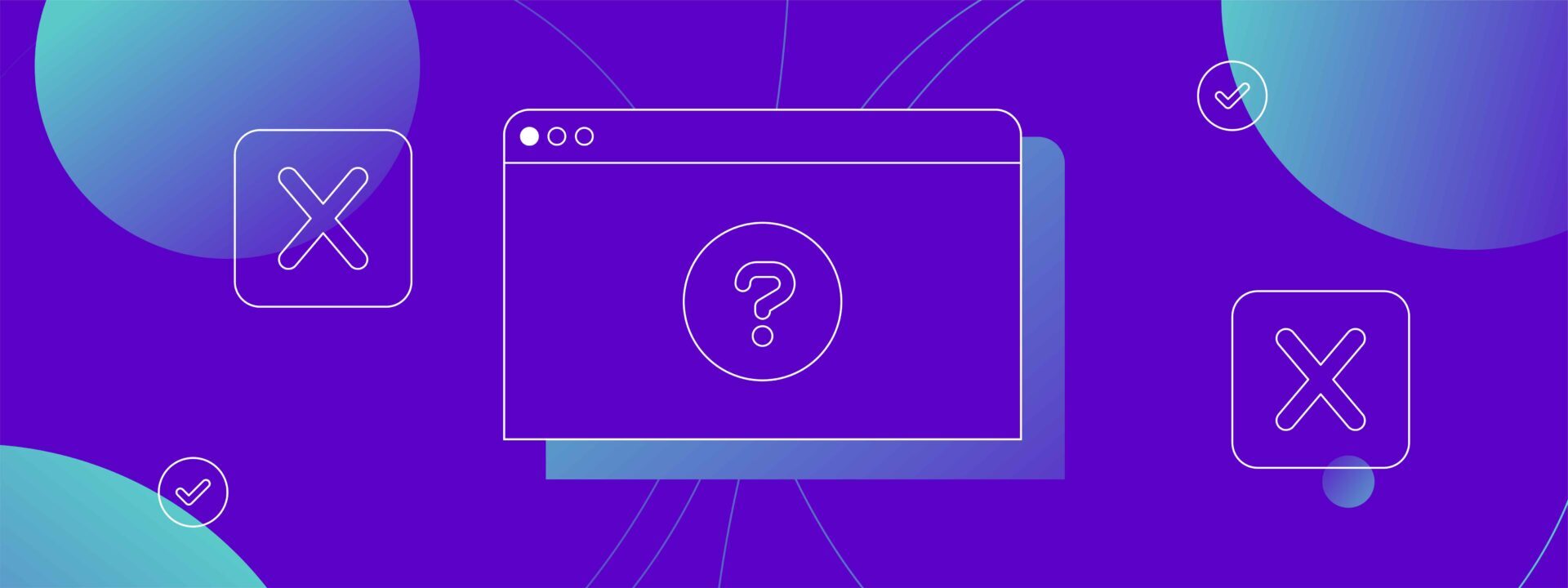 Website tab with question mark icon