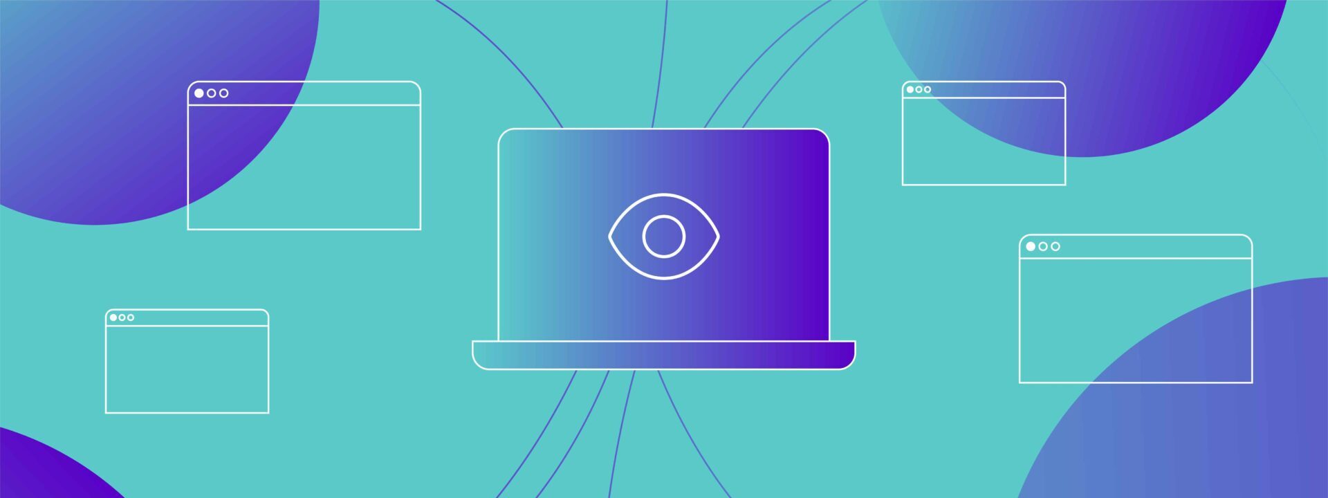 Centre desktop laptop with a crawl happening in the middle
