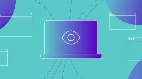 Centre desktop laptop with a crawl happening in the middle