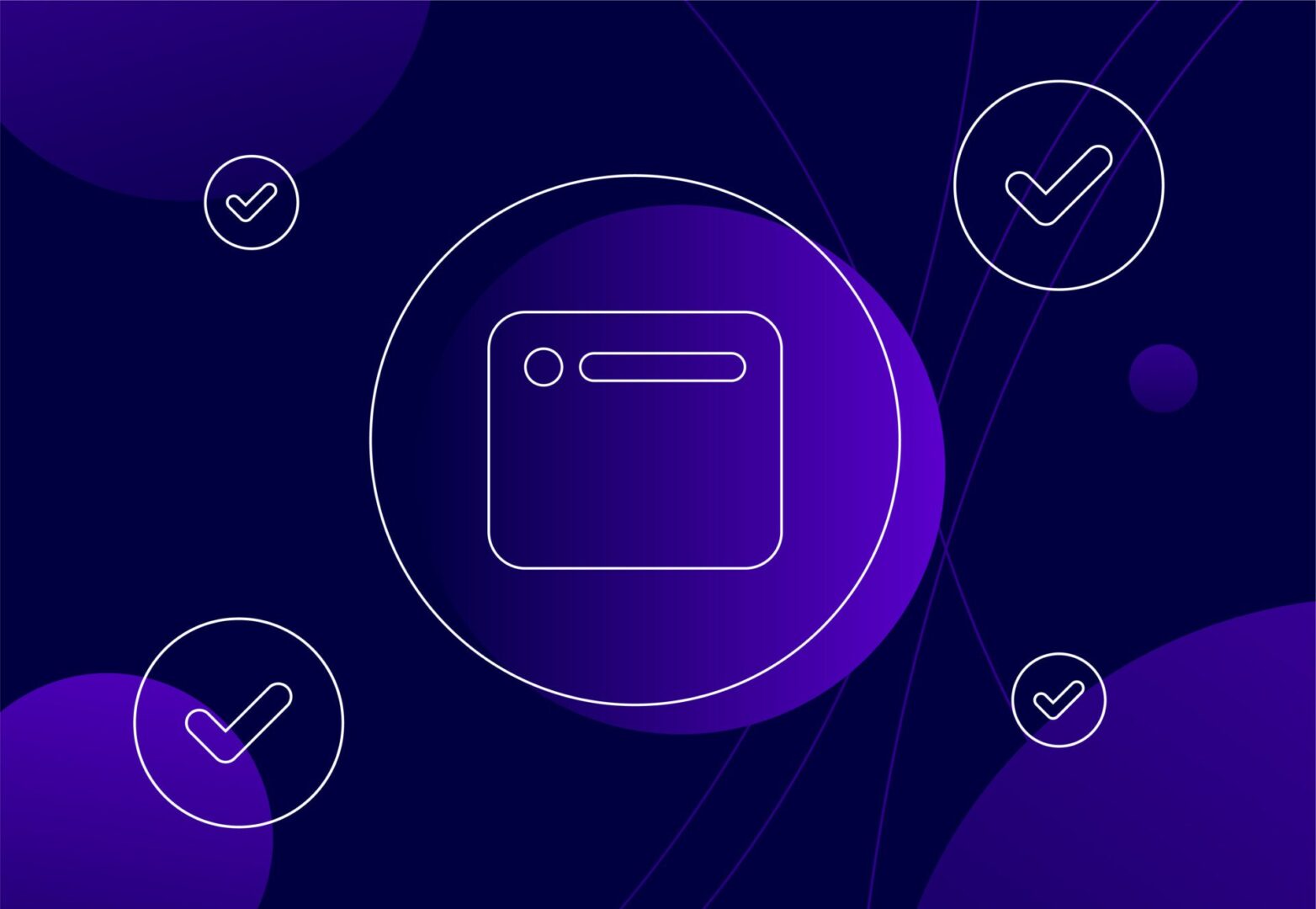 desktop content with ticks