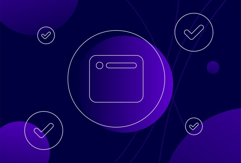 desktop content with ticks