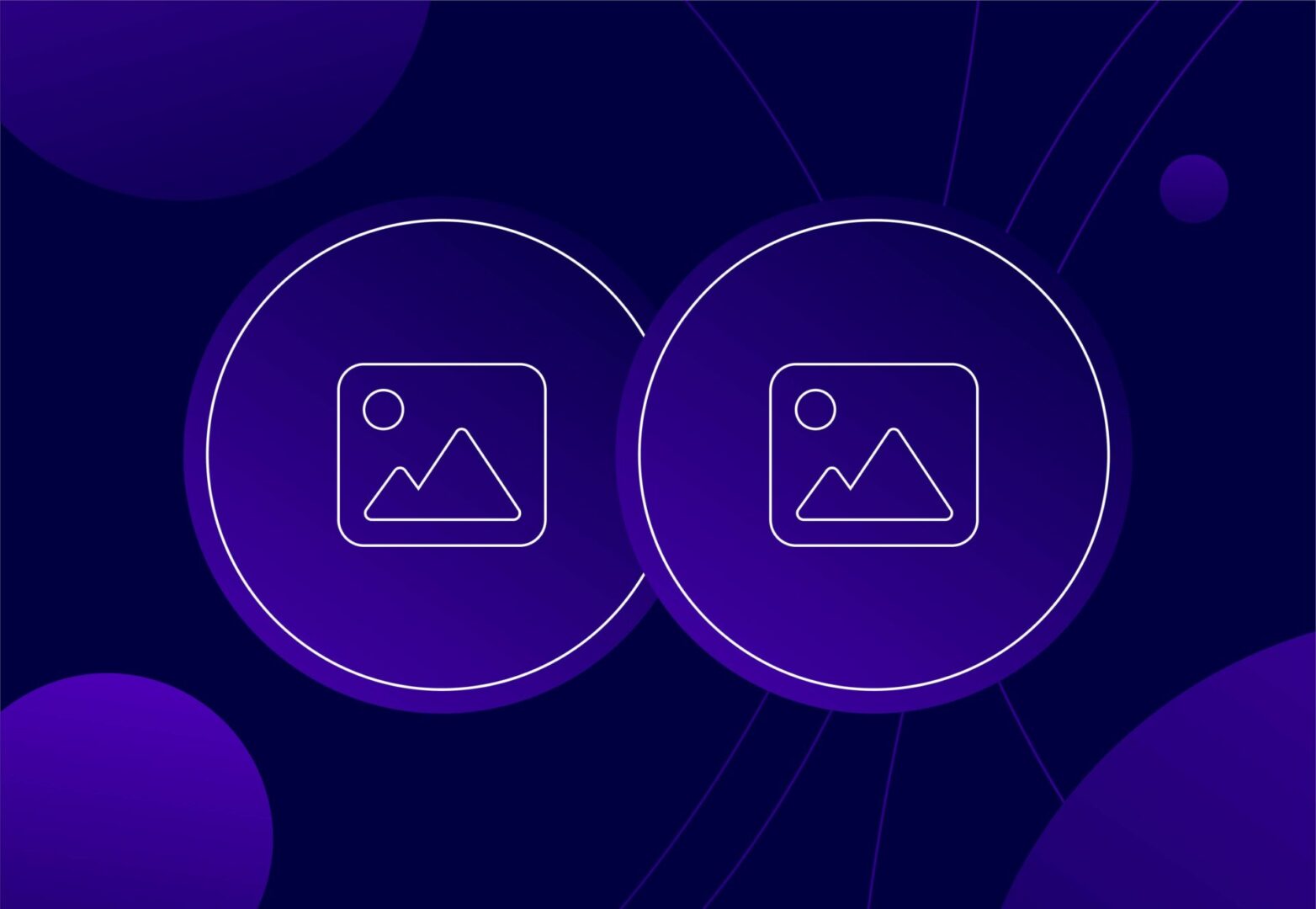 duplicates of the same content. icons used as examples