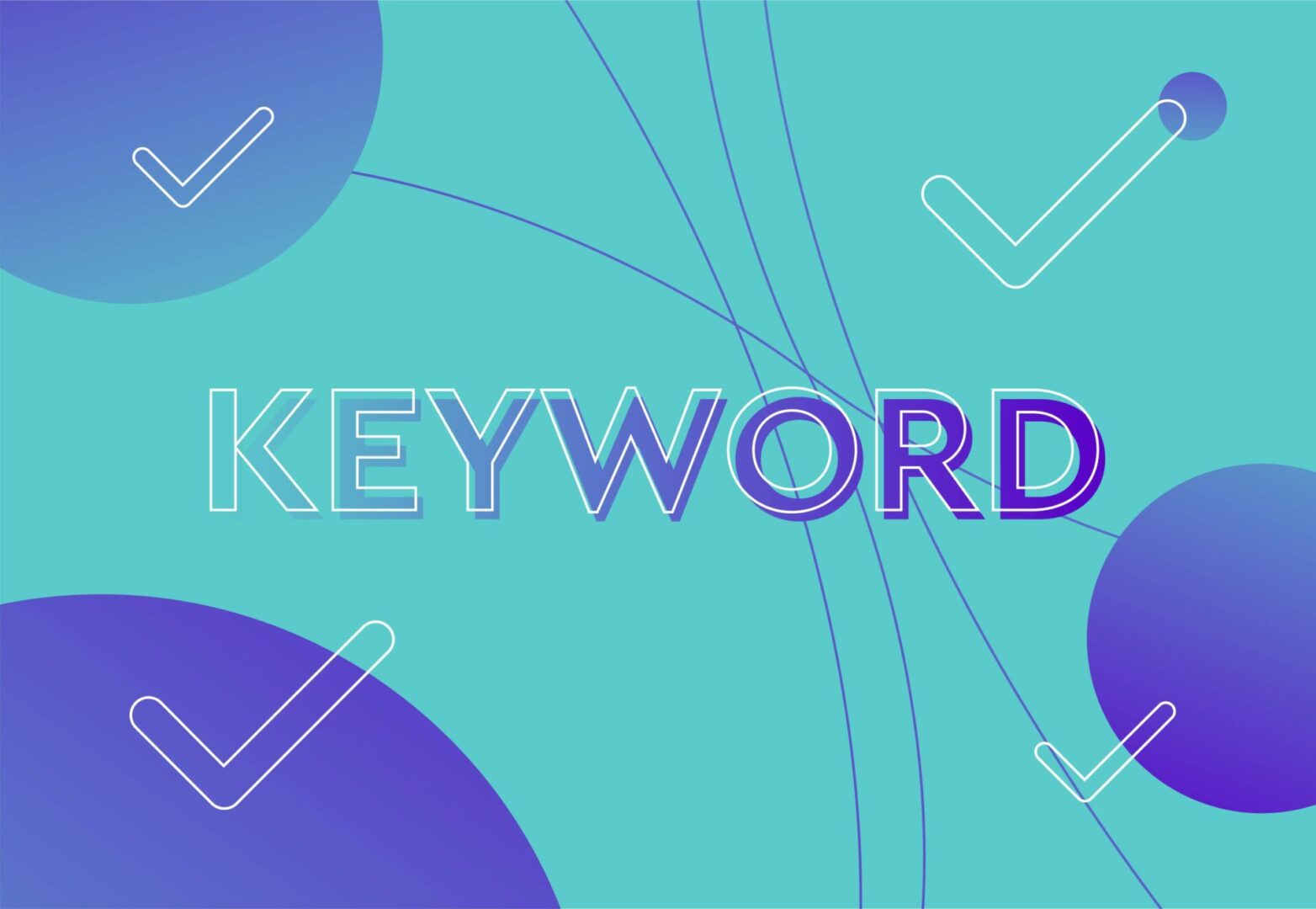 keyword text surrounded by ticks