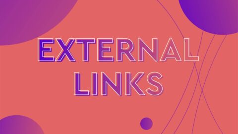 External links text in orange
