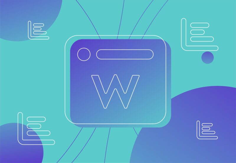 Wikipedia icon on a desktop