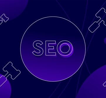 SEO text surrounded by gavels