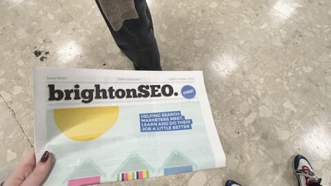 Image of Brighton SEO paper