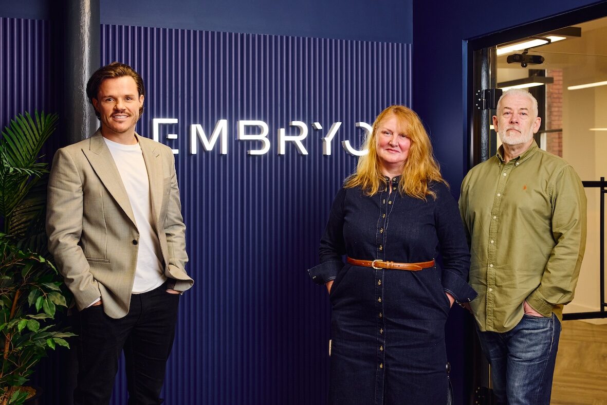 Image of Ross Green CEO, Nick Hussey MD and Helen Booth Client Director