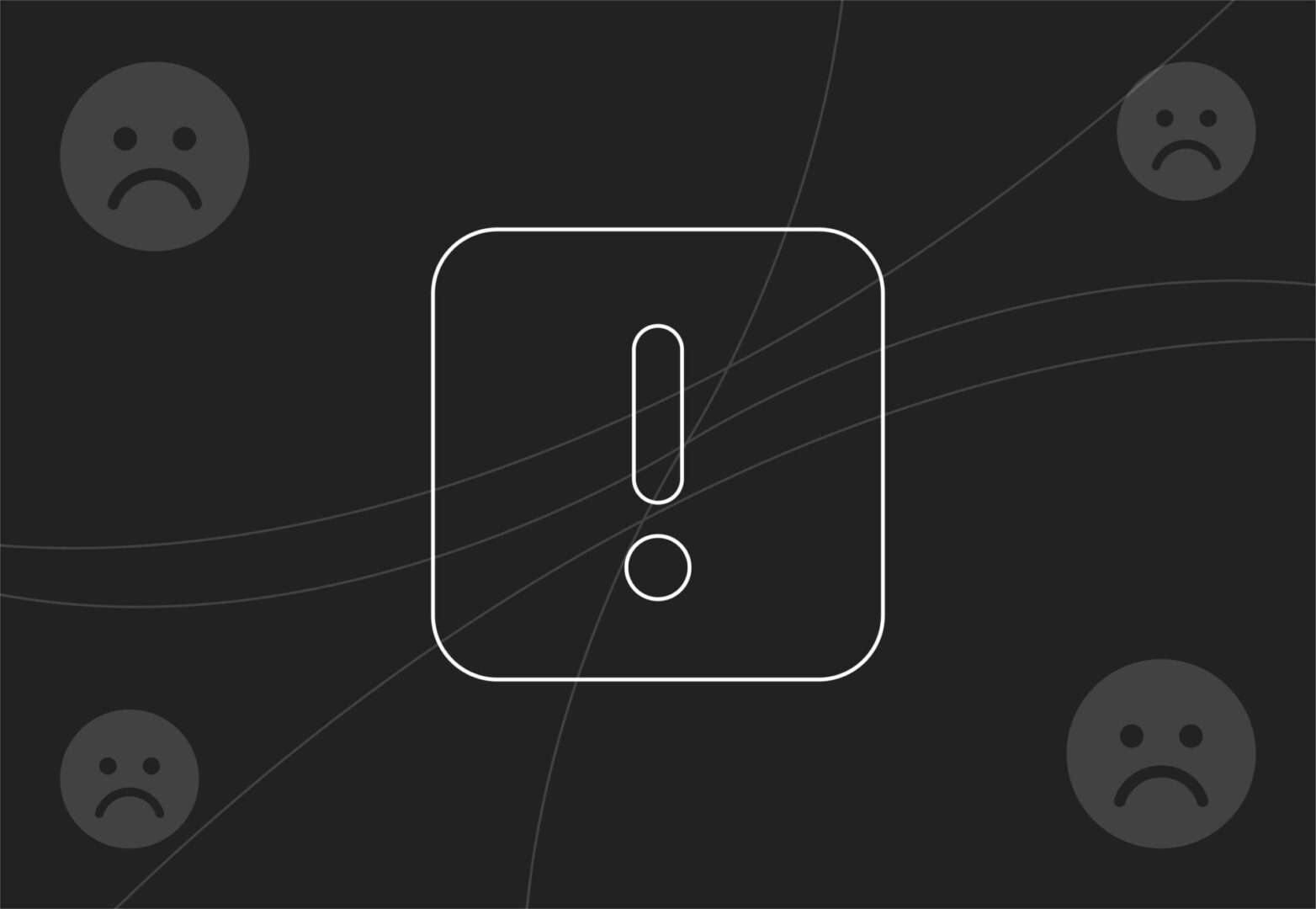 Image of angry face icon