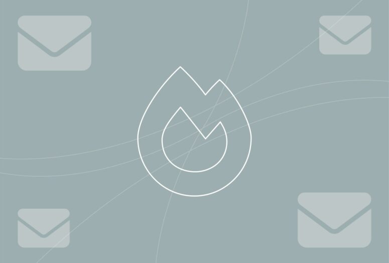 icon of fire and inbox