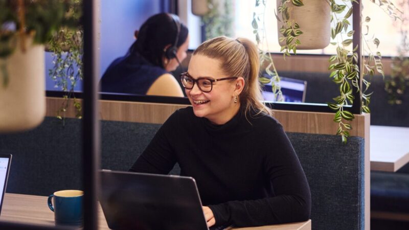 Meta Ads 2 harriet tuite, head of paid social at embryo, in office