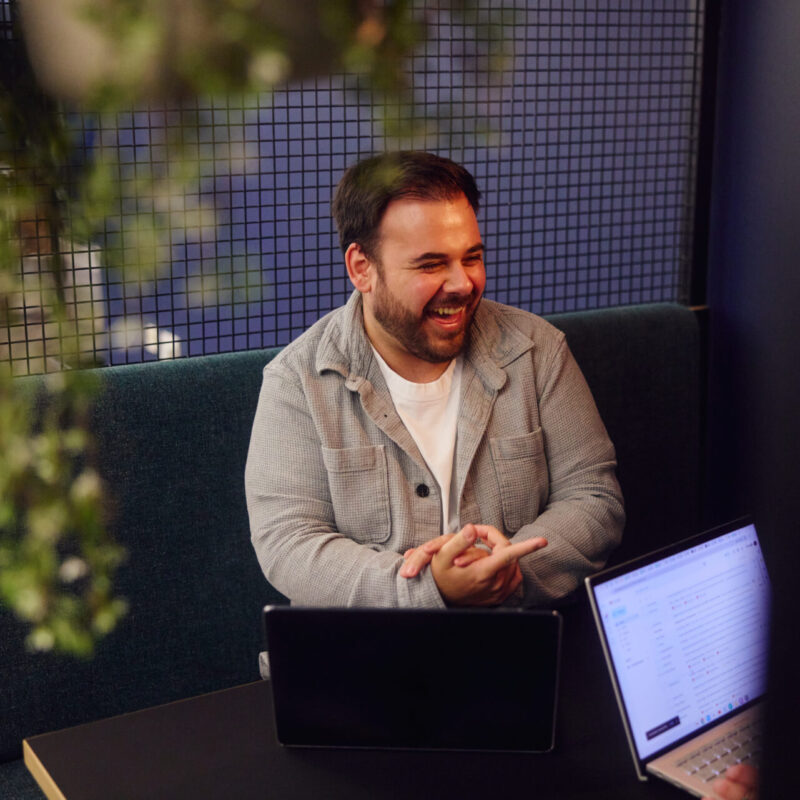 Careers 13 member of embryo team working in office