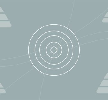 Laptop icon with navy and purple background