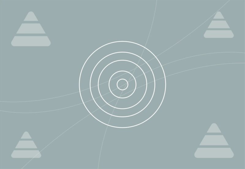 Laptop icon with navy and purple background