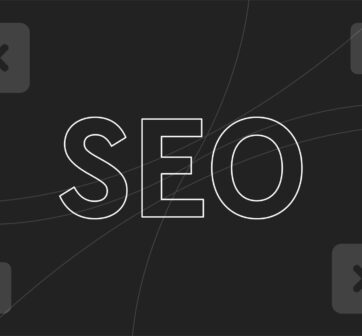 Image showing the icon of a website and arrows pointing down. To represent site migration mistakes that damage SEO