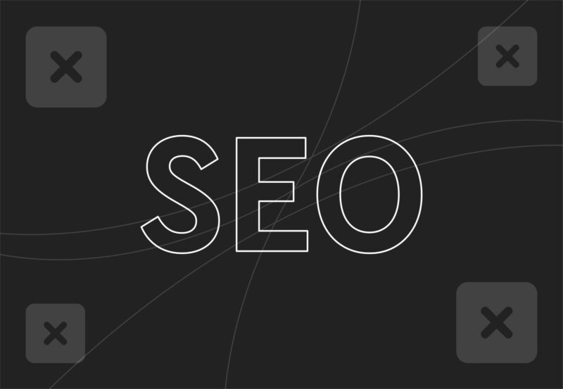 Image showing the icon of a website and arrows pointing down. To represent site migration mistakes that damage SEO