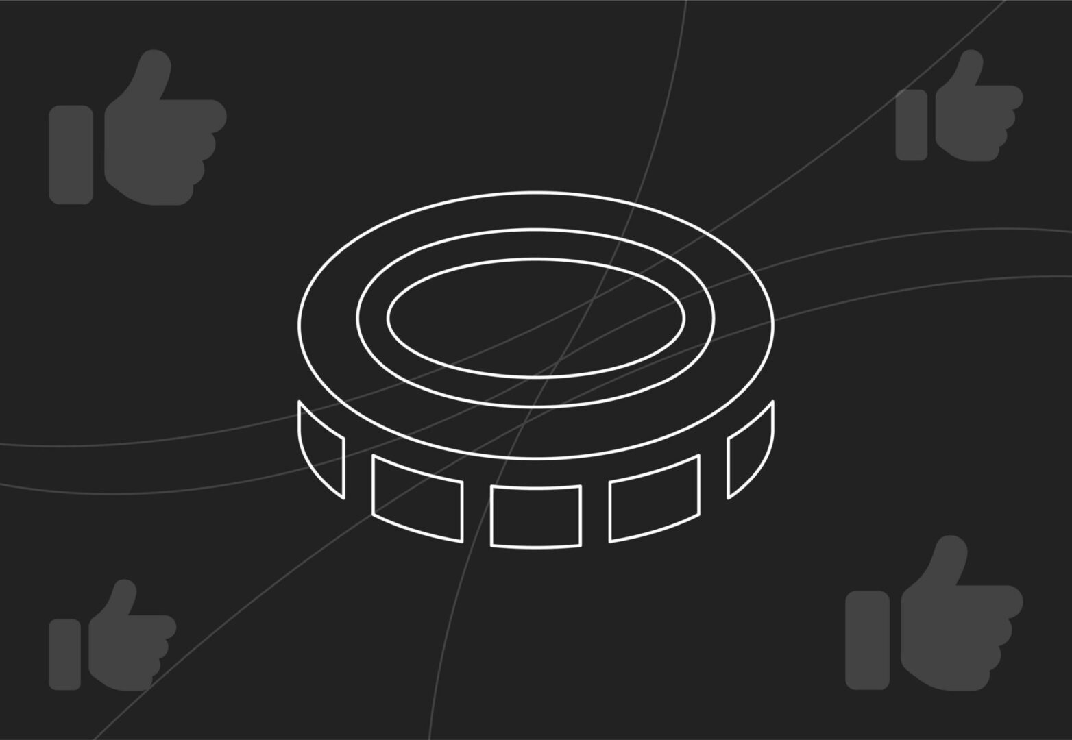 Paid social illustration with a mouse click