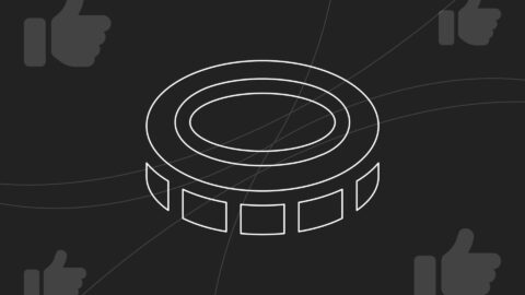 Paid social illustration with a mouse click