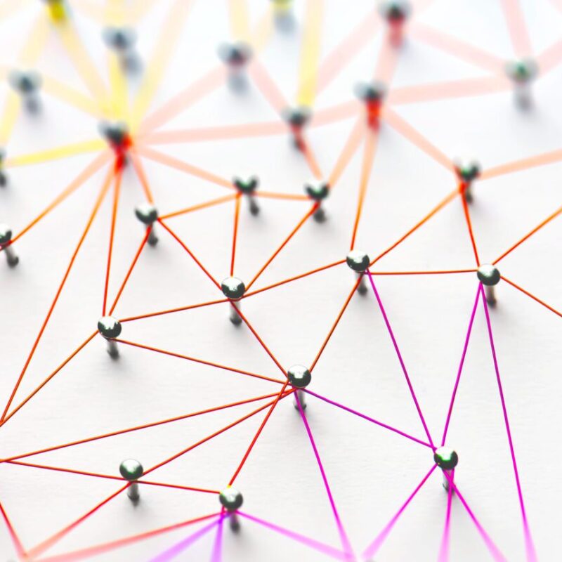 Comprehensive SEO Audit Services 4 a cobweb shape of string