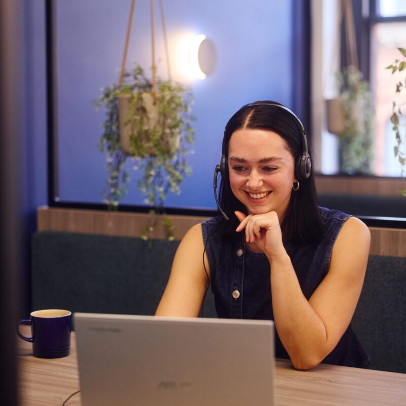 martha, member of team embryo having a ppc client call