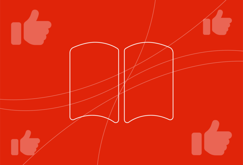 image showing icons to represent brand storytelling and it's impact on customer loyalty