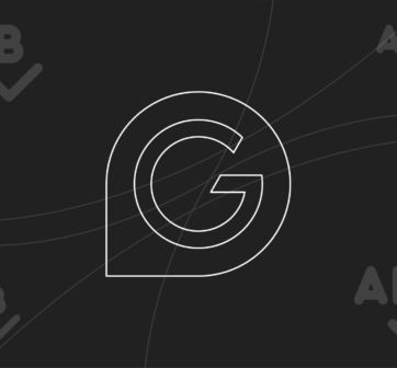 Image showing Grammarly icon for a blog about the writing tool and user stats