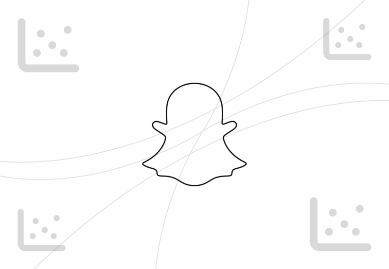 Snapchat logo in Embryo branding