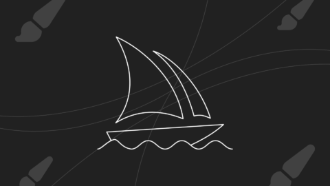 The Midjourney logo and paint brush icons representing the rise of AI in visual creativity