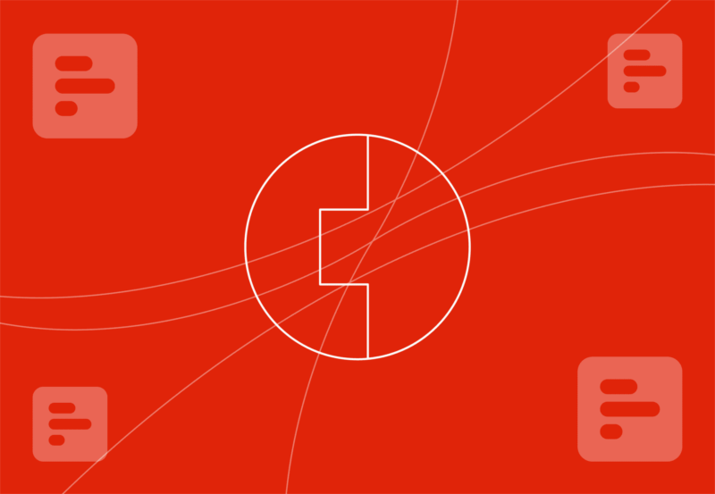 The Cognism logo and bar chart icons representing B2B data using stats from Cognism