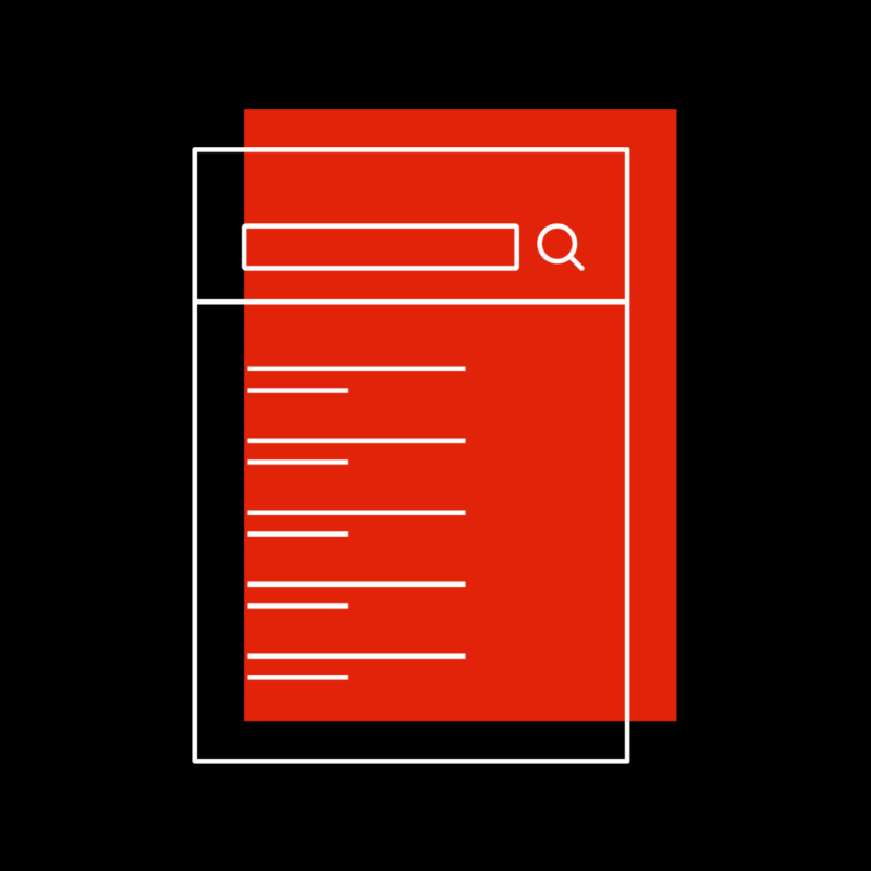 a social media feed, representing a pinterest feed