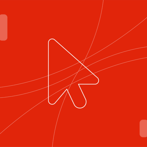 Computer click icon for AI in PPC