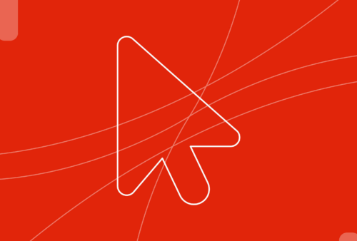 Computer click icon for AI in PPC